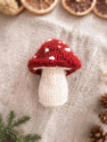 Little Mushroom – Knitted Mushroom Ornament