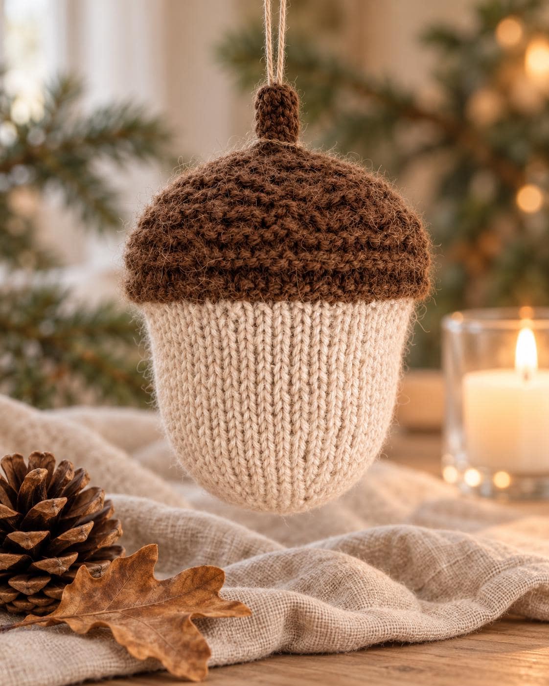 Little Acorn – Knitted Acorns in 2 Sizes