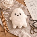 Little Ghost – Knitted Halloween Ghost Ornament