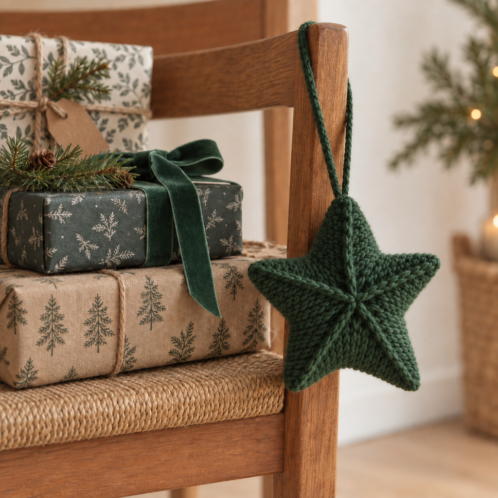 December Set – Knitted Christmas Ornaments